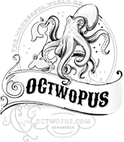 das aufwändige octwopus logo