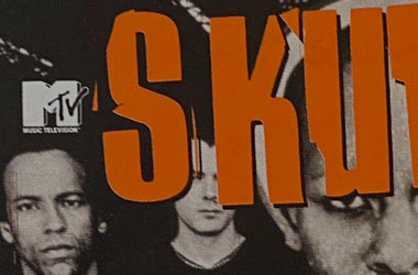 die eintrittskarte des konzertes von skunk anansie aus dem jahre 1999 in stuttgart